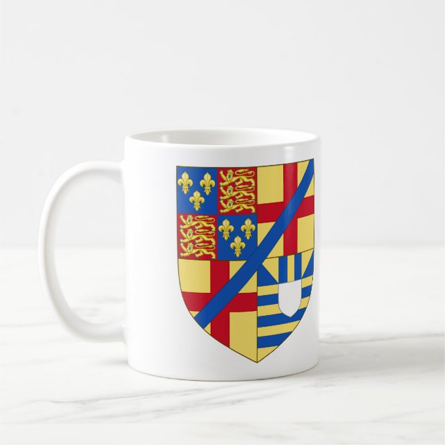 Arms Of Arthur Plantagenet Coffee Mug (Left)