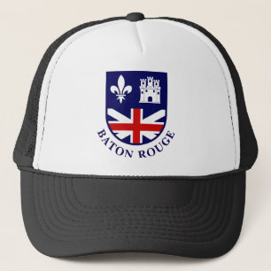 Arms of Baton Rouge, Louisiana Trucker Hat