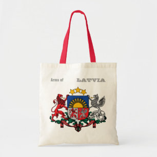 Arms of LATVIA Tote Bag