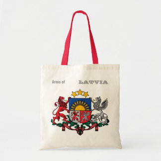 Arms of LATVIA Tote Bag