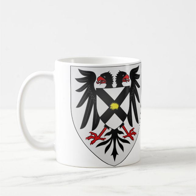 Arms Of Maxwell, Earls Of Nithsdale Coffee Mug (Left)