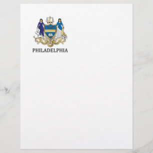 Arms of the city of Philadelphia Flyer