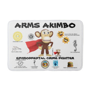 ARMSAKIMBO 2 kids Bath Mat