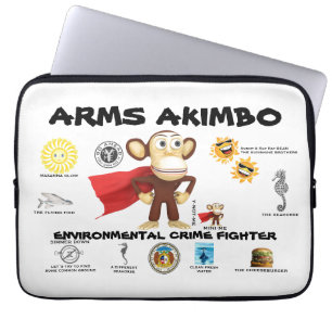 ARMSAKIMBO 2 kids Laptop Sleeve