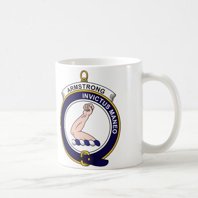 Armstrong - Clan Crest Coffee Mug (Right)