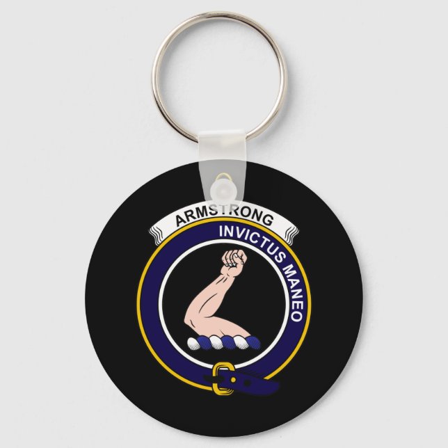 Armstrong - Clan Crest Key Ring (Front)