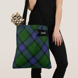 Armstrong Clan Tartan Scottish Plaid Pattern Tote Bag