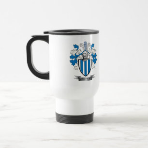 Armstrong Family Crest Coat of Arms Travel Mug