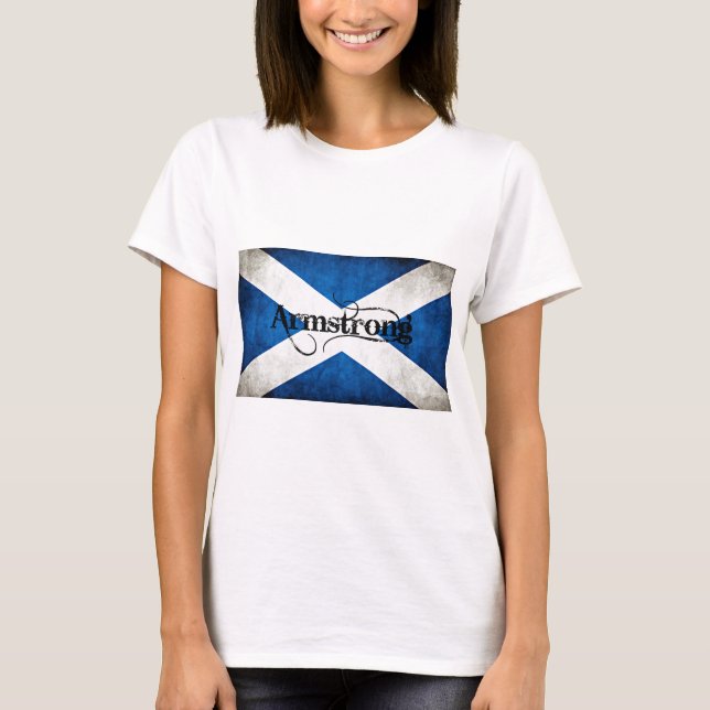 armstrong grunge flag T-Shirt (Front)