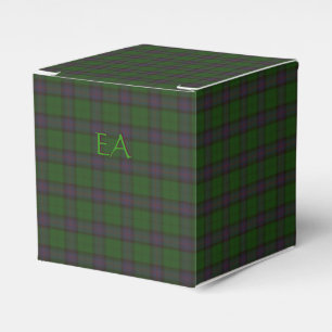 Armstrong Official Clan Tartan with your initials Favour Box