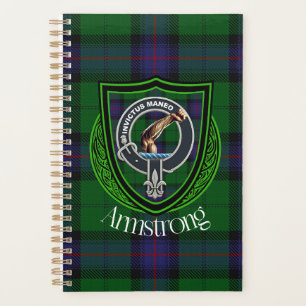 Armstrong Scottish Clan Tartan and Crest Planner