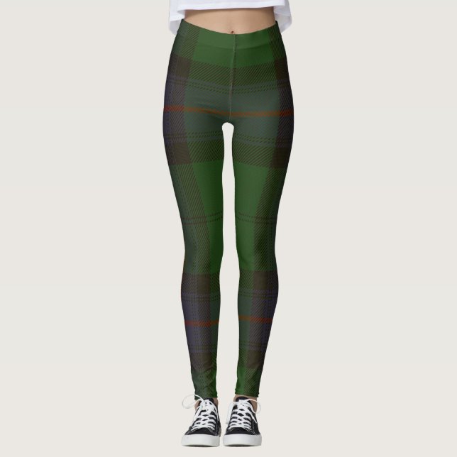 Armstrong Scottish Tartan Plaid Leggings (Front)