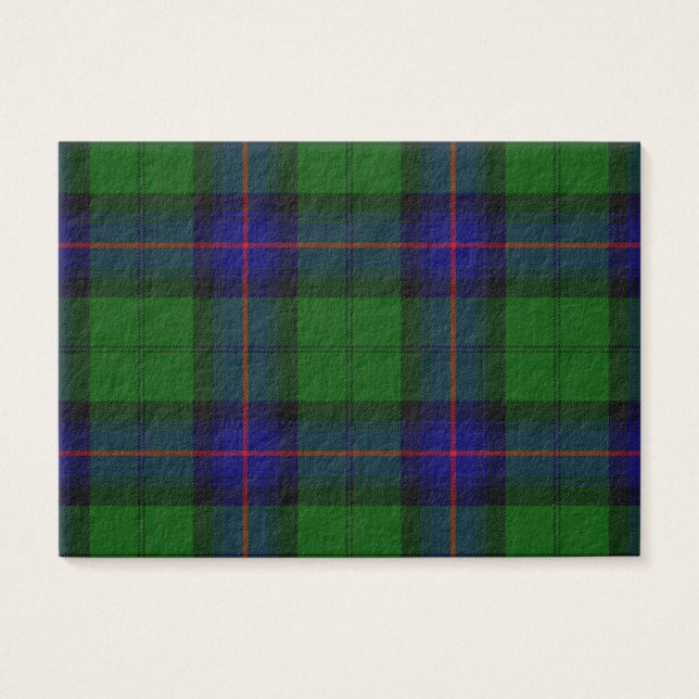 Armstrong tartan blue and green plaid (Front)