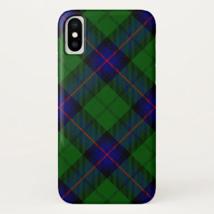 Armstrong tartan blue and green plaid Case-Mate iPhone case