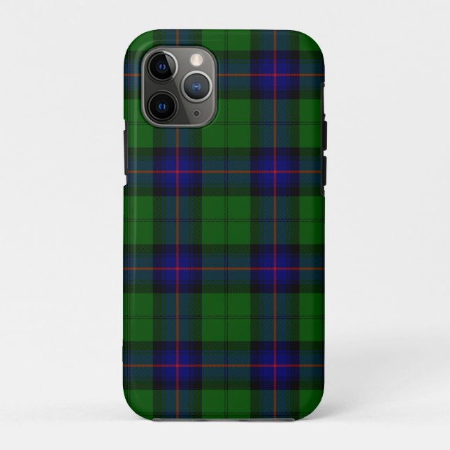 Armstrong tartan blue and green plaid Case-Mate iPhone case (Back)