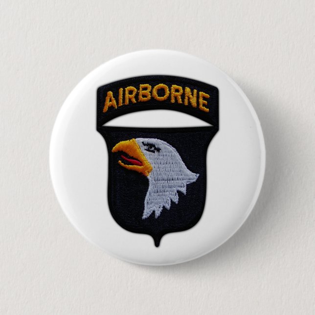 Army 101st ABN Airborne Division Button (Front)
