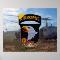 Army 101st ABN Div Screaming Eagles Patch