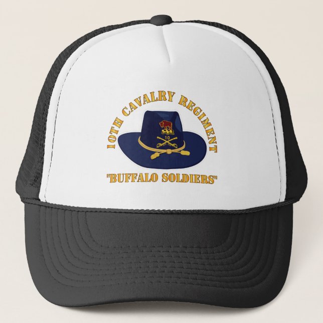 Army - 10th Cavalry Regiment w Cav Hat (Front)