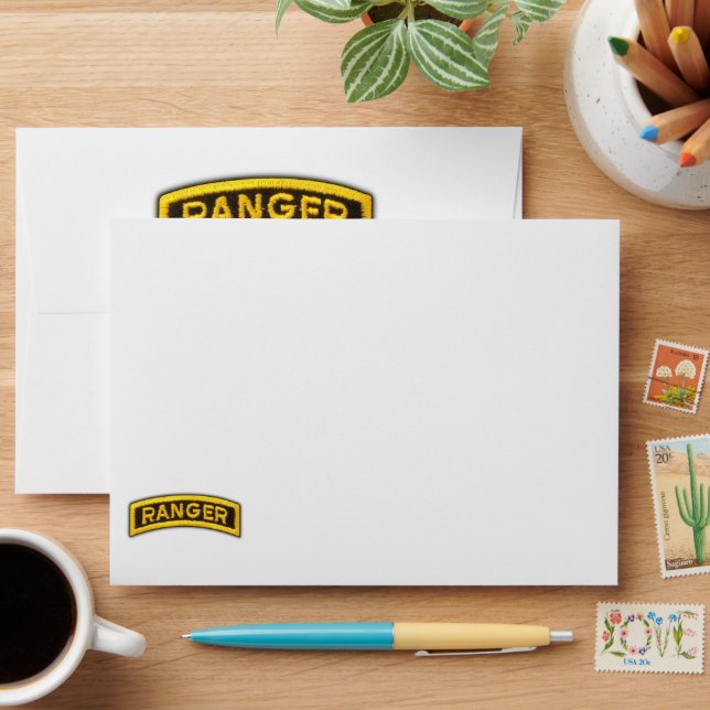 Army 75th Ranger Regiment envelopes (Desk)