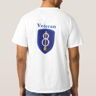 Army 8th ID infantry division fort jackson vets T- T-Shirt