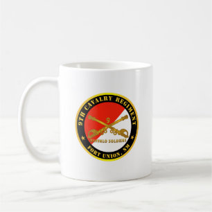 Army - 9th Cavalry Regiment - Fort Union, NM - Bu Coffee Mug