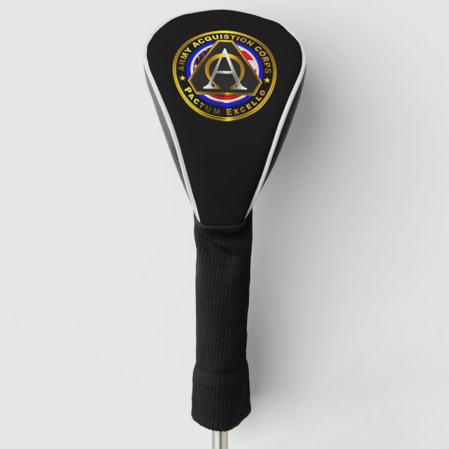 Army Acquisition Corps    Golf Head Cover (Front)