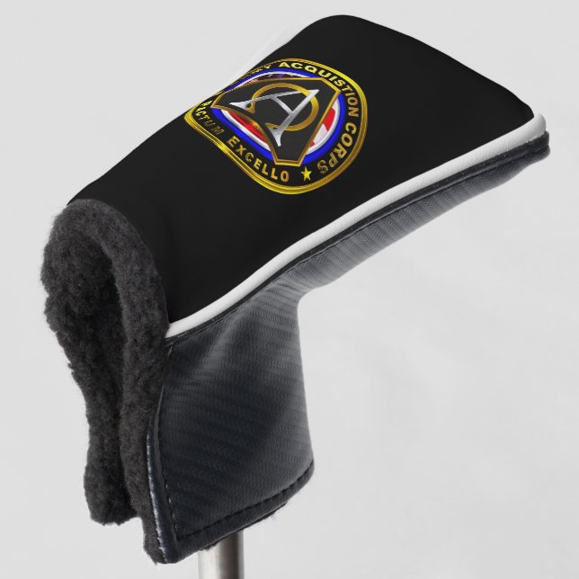 Army Acquisition Corps   Golf Head Cover (3/4 Front)