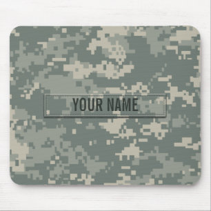 Army ACU Camouflage Customisable Mouse Pad