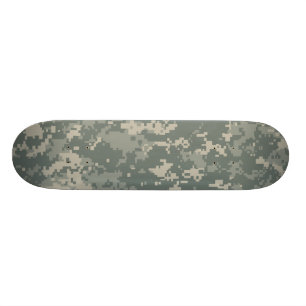 Army ACU Camouflage Skateboard
