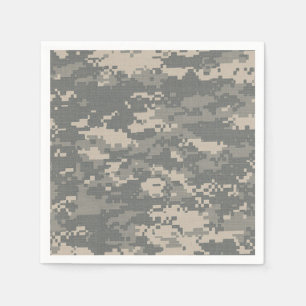 ARMY ACU Digital Camo Camouflage Pattern Napkins