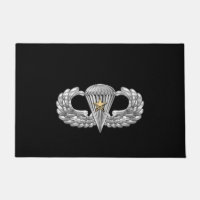 Army Airborne Basic Parachutist with Combat Star
