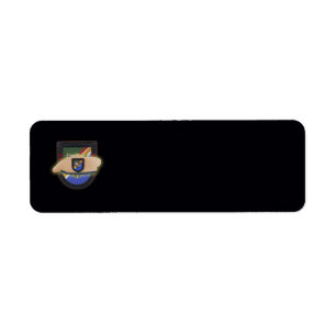 army airborne ranger return address Label