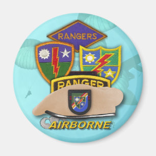 army airborne rangersiraq vietnam veterans magnet