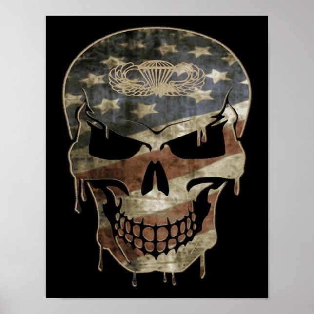 Army Airborne Wings Poster (Front)