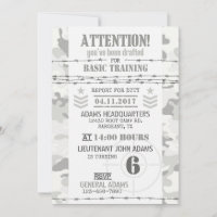 Army Arctic Camouflage Military Birthday