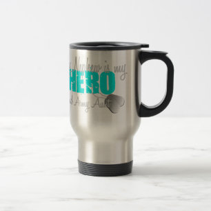 Army Aunt Nephew Hero Travel Mug