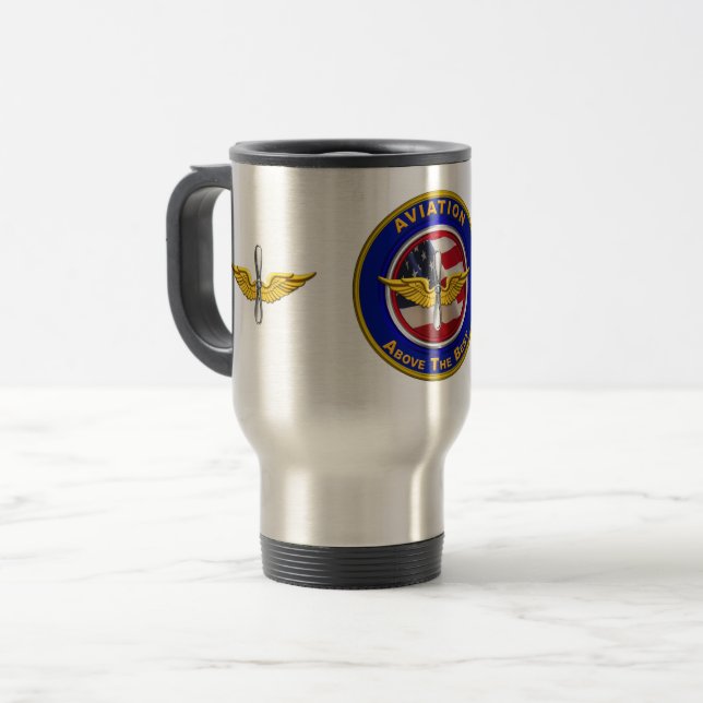 Army Aviation Veteran   Travel Mug (Front Left)
