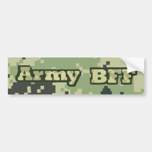 Army BFF Bumper Sticker