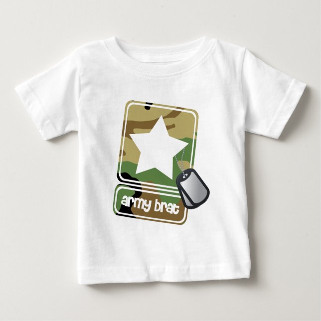 Army Brat Baby T-Shirt (Front)