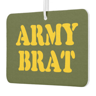 ARMY BRAT CAR AIR FRESHENER