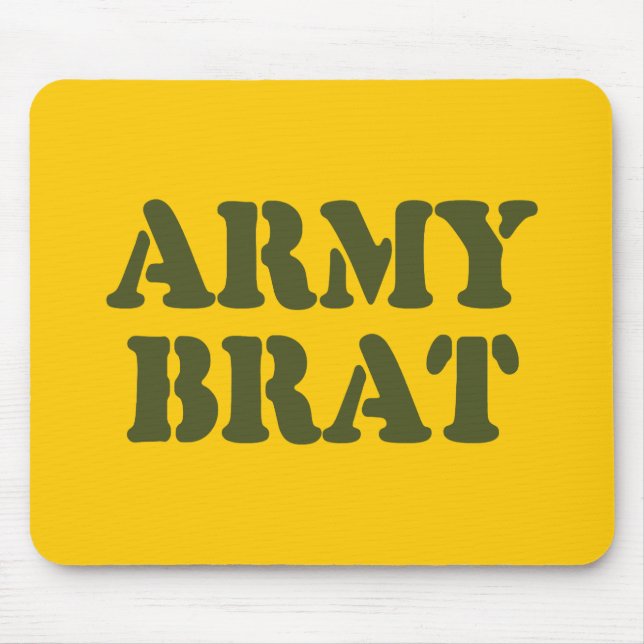 ARMY BRAT MOUSE PAD (Front)