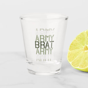 Army Brat Shot Glass