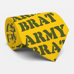 ARMY BRAT TIE