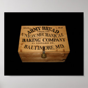 Army Bread Box Poster