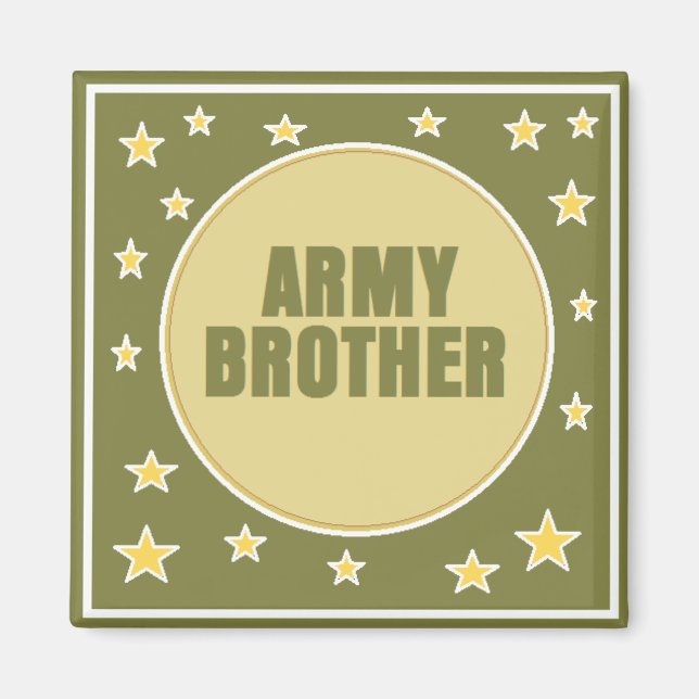 ARMY BROTHER Magnet (Front)