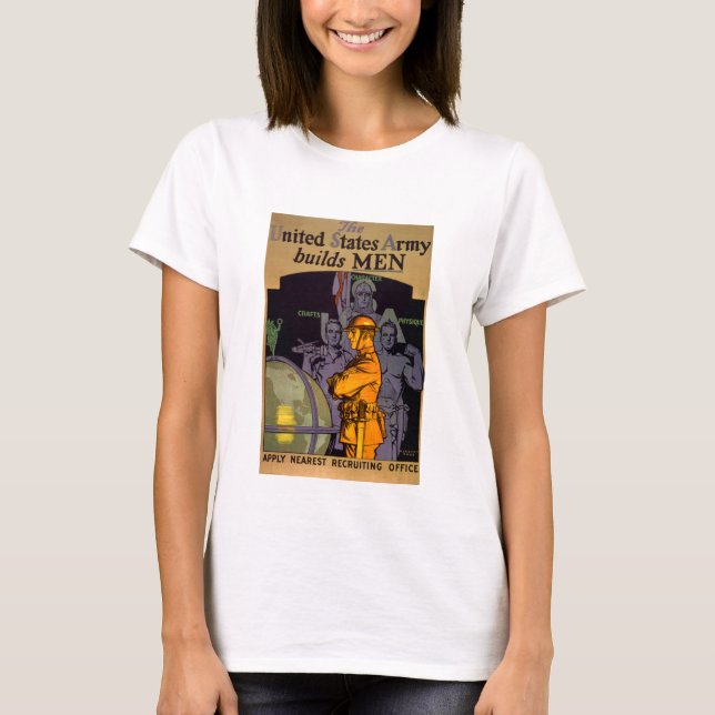 Army builds MEN T-Shirt (Front)