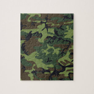 Army Camo Jigsaw Puzzle