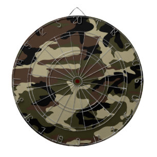 army camo pattern camouflage print military dartboard