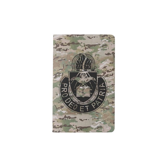 Army Chaplain Corp Notebook on OCP Camouflage (Front)
