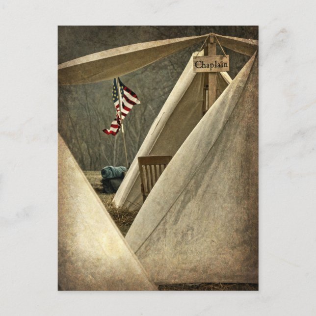 Army Chaplain Postcard (Front)